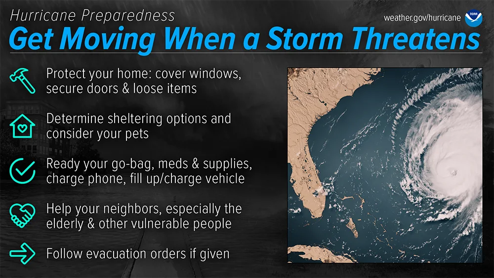 South Shore Generator Sales & Services - Hurricane Preparedness - Get Moving When a Storm Threatens