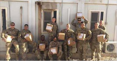 SSG donated to our troops