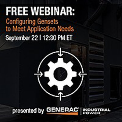 South Shore Generator - Configuring Gensets Free Webinar