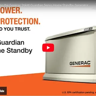 Introducing the Generac 26kW Guardian Series Home Standby Generator