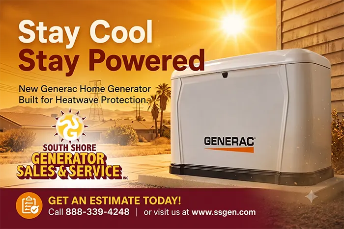 South Shore
Generator Sales & Service - Why Home Generators Matter During Summer Heat Waves