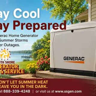 Benefits of Home Generators During Summer in MA