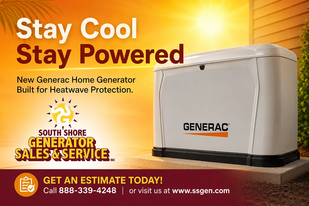 >South Shore
Generator Sales & Service - Home Generator